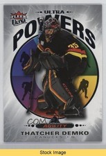 2025-26 Upper Deck Fleer Ultra Ultra Power Thatcher Demko #UP12of25 READ 6kv