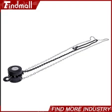 Findmall  2200Lbs 10 Ft Hand Chain Hoist Alloy Steel G80 Chain 360° Swivel Hooks