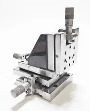 Kulicke Soffa Model 200 XYZ 3 Way Precision Micropositioner 3 Lufkin Micrometers