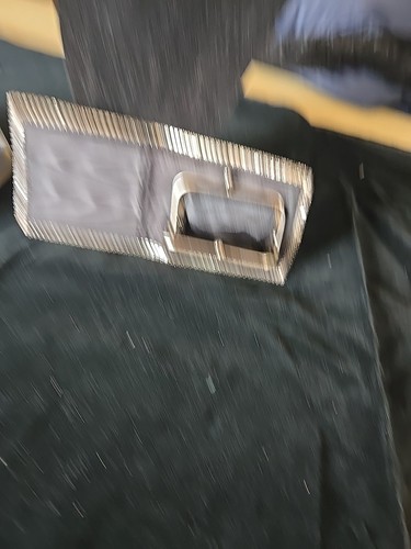 Rare Whiting and Davis Silver Mesh Wallet - Bifold - With Change Purse New - Picture 3 of 11