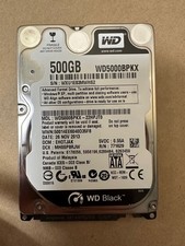 Western Digital WD5000BPKX Black 500GB SATA Hard Drive