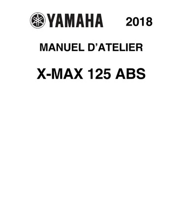 MANUALE RECENSIONE OFFICINA RIPARAZIONE PDF YAMAHA X-MAX XMAX 125
