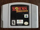 Worms Armageddon  (Nintendo 64) Authentic - N64 - Tested