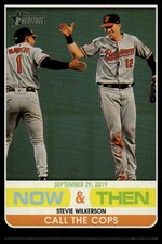 2020 Topps Heritage #NT-8 Stevie Wilkerson Now and Then