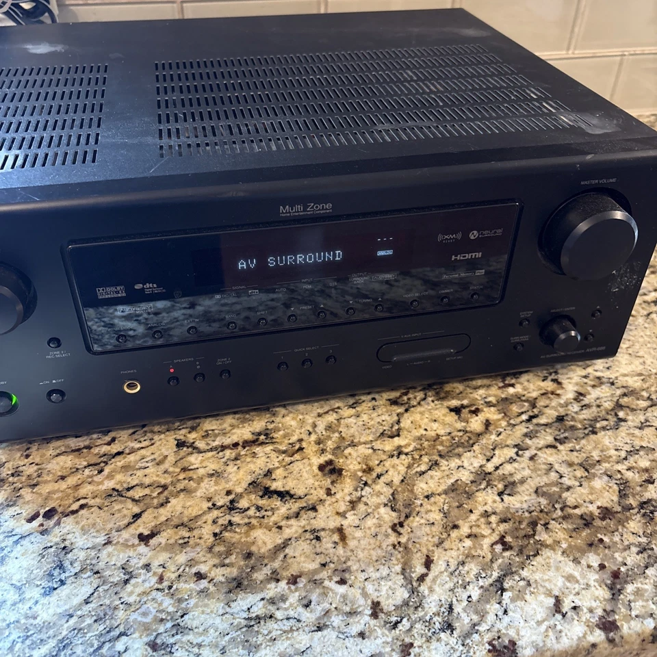 Denon AVR 688 Multi Zone AV Surround Receiver HDMI Dolby Digital DTS. READ - Image 4 of 4