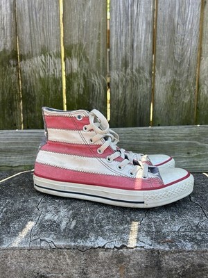 Converse Chuck Taylor All Star High Top Red Stripe White  display picture 1