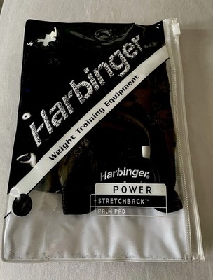 NEW - Early 2000 s Medium Mens HARBINGER POWER WEIGHT TRAINING Gym GLOVES Size M