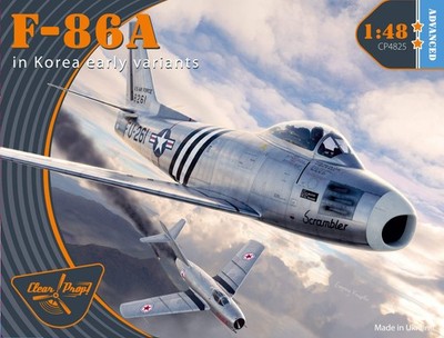 Clear Prop Models CP4825 1:48 North-American F-86A Sabre in Korea early variants