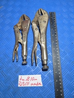 Vise Grip Peterson Locking Pliers Straight Jaw Pliers Dewitt Nebraska USA