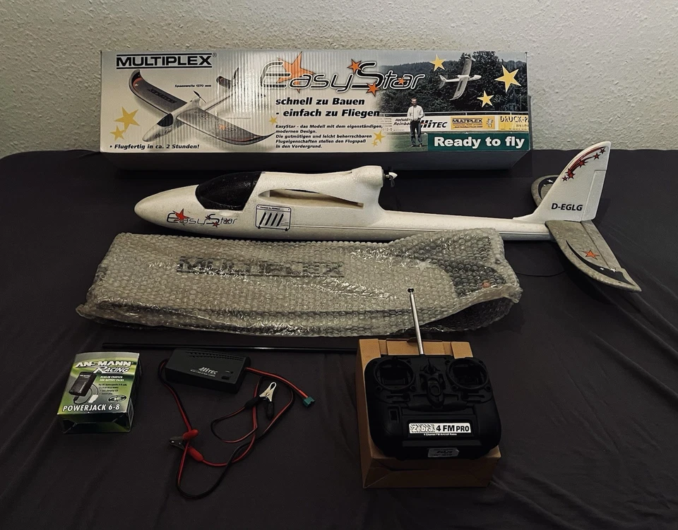 Multiplex EasyStar RC Modellflugzeug Elektro-Segler | Einsteiger | Top Zustand  - Bild 2 von 4