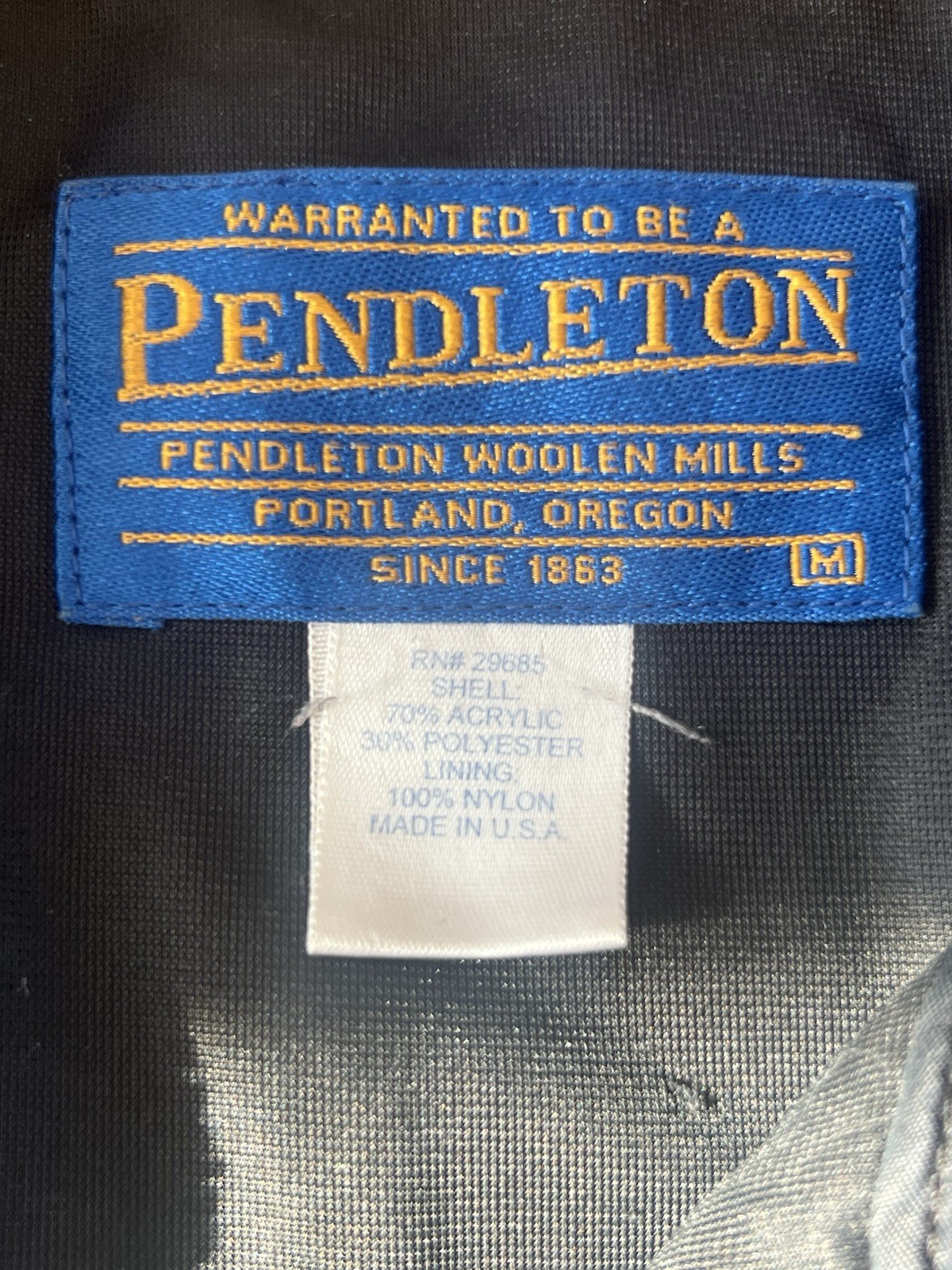Pendleton Vest Unisex Medium - image 2