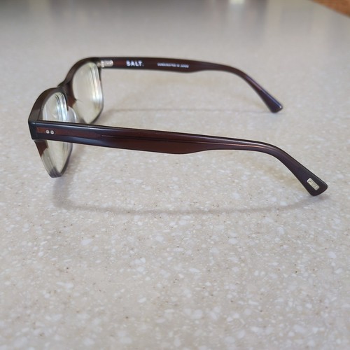 Salt "Marty" CD Farbverlauf Braun Klar Blau Glanz Brille Brillengestell 53-17-148 - Bild 9 von 18