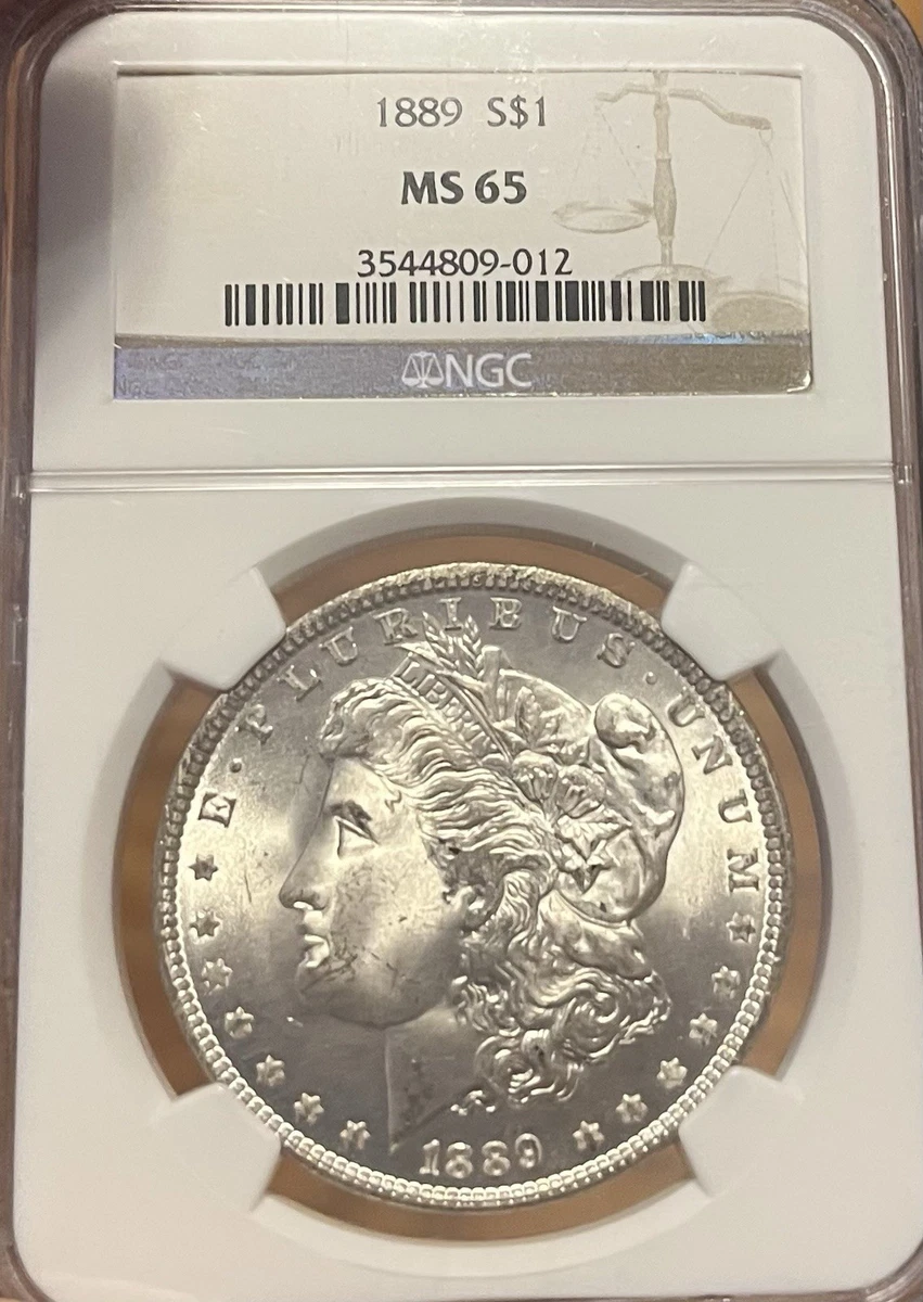 1889 Year Grade MS 65 Morgan Dollars (1878-1921) for sale | eBay