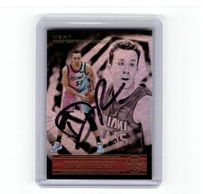 2020-21 Panini Illusions Duncan Robinson Signed Card #134 Heat On Card Auto