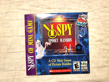 I Spy Spooky Mansion  CD Mini Game Wendy's WIN MAC CD-ROM Picture Riddles