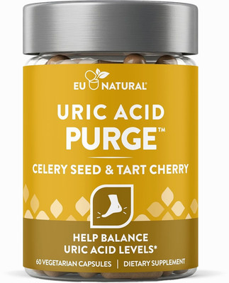 Purge Uric Acid Flush - Eat & Drink What You Want - Uric Acid Support for Joints