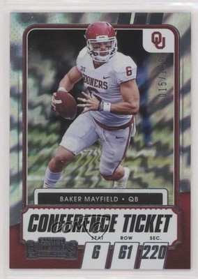 2021 Panini Contenders Draft Picks Conference Ticket /199 Baker Mayfield #19 4z8