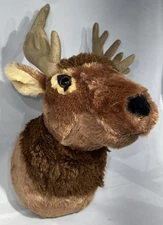 Adore 13" Mr Yosemite The Deer Plush Stuffed Animal Head Wall Mount Buck