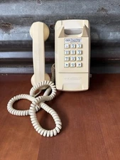 GTE Automatic Electric Starlite Push-Button Telephone Vintage Beige Not Tested
