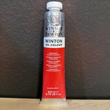 Winsor Newton 1437468 Winton Oil Color Paint, 200-ml Tube, Permanent Alizarin