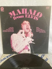 Elvis Presley Mahalo From Elvis Vintage Vinyl LP 1978 Camden Record ACL-7064