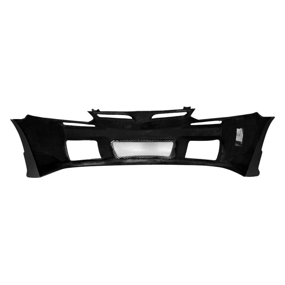 For Honda Civic 06-11 Raven Style Fiberglass Front Bumper Cover Unpainted Foto 4 de 4