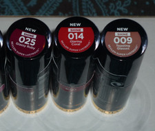 Lot of 3 Revlon Super Lustrous Lipstick Shine 009/025/014 NEW 