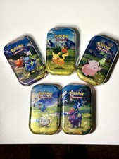 Pokemon TCG Ascended Heroes Mini Tin Lot of 5 Factory Sealed IN HAND