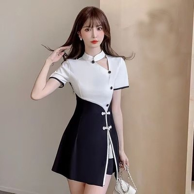 Summer Womens Short Sleeve A-line cheongsam Qipao Short Dress Short Pants Sets | eBay Summer Womens Short Sleeve A-line cheongsam Qipao Short Dress Short Pants Sets | eBay