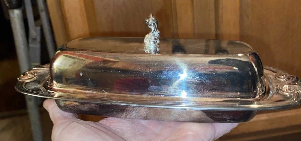 WM.A. Rogers】バターディッシュ / ブレットサーバー WM.A. Rogers