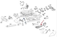 MB GLE W167 Vordersitzverstärkung rechts außen A16791006017P82 NEU ORIGINAL MB GLE W167 Vordersitzverstärkung rechts außen A16791006017P82 NEU ORIGINAL