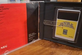 Double Dungeons TurboGrafx-16 Complete CIB Tested Mint Condition Authentic 