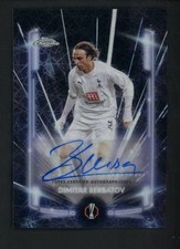 2024 Topps Chrome UEFA UCC Dmitar Berbatov Black Lazer Auto