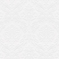 Erismann Vliestapete Damast Struktur Texturierbar Weiß Vinyl 20060-01