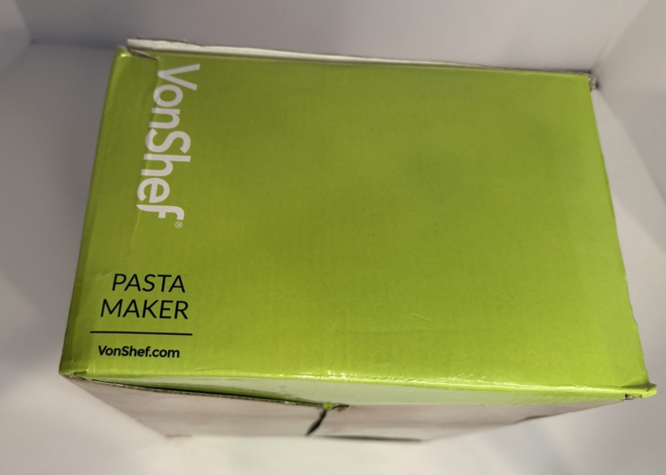 Vonshef Pasta Maker 07/252 With Attachments Open Box