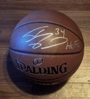 SHAQUILLE O'NEAL SIGNED AUTOGRAPHED SPALDING NBA BASKETBALL LA LAKERS BECKETT