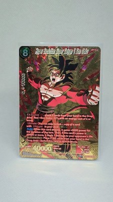 Dragon Ball Masters Hyper Evolution Super Saiyan 4 Son Goku BT3-123