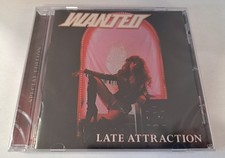 Wanted Late Attraction New CD Special Edition Bonus Tracks US Hard Rock