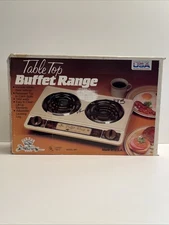 NEW Vintage Broil King USA Table Top Range Buffet Hot Plate BR-7 USA NOS! Nice!