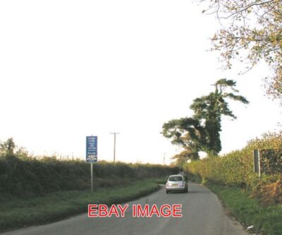 PHOTO  PENDOYLAN ROAD A NARROW COUNTRY LANE WITH PASSING PLACES: NOT MUCH MORE T