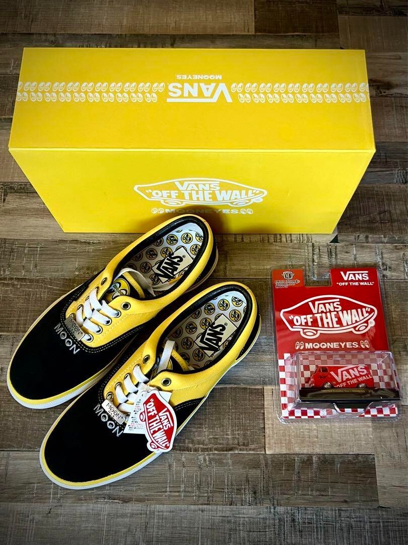 美品 VANS バンズ MOONEYES ERA VANS X MOONEYES AUTHENTIC 44 DX (ANAHEIM FACTORY) | MOONEYES