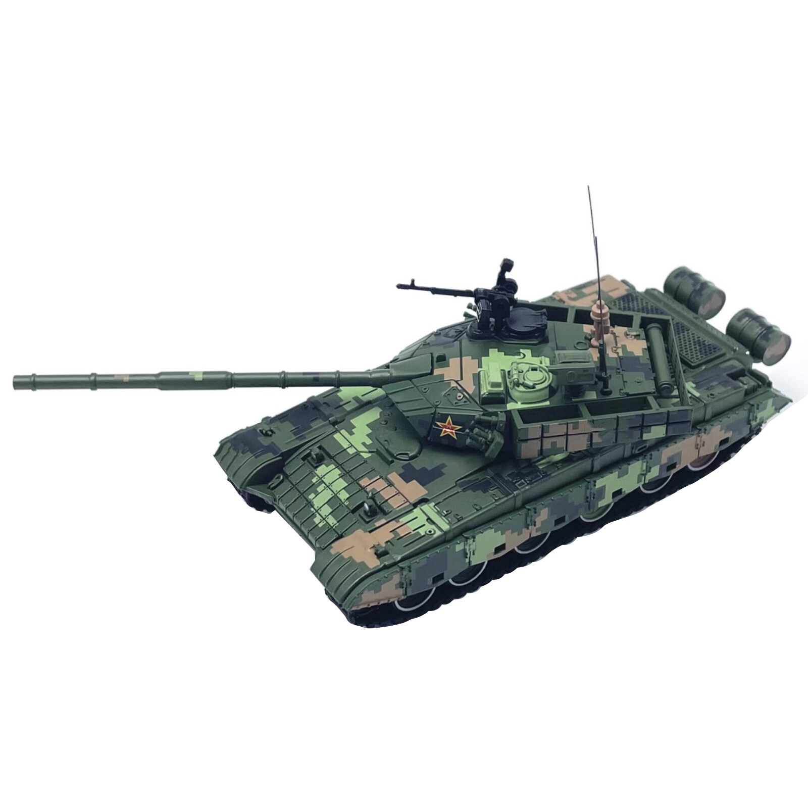 16cm Diecast Alloy 1/72 Chinese PLA ZTZ-99 Main Battle Tank Model Gift