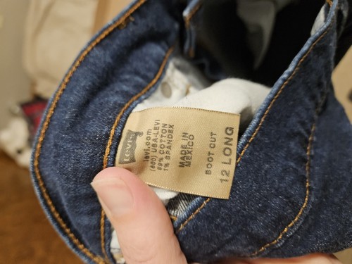 Levis 515 Bootcut Womens Jeans Size 12 Long - Picture 4 of 5