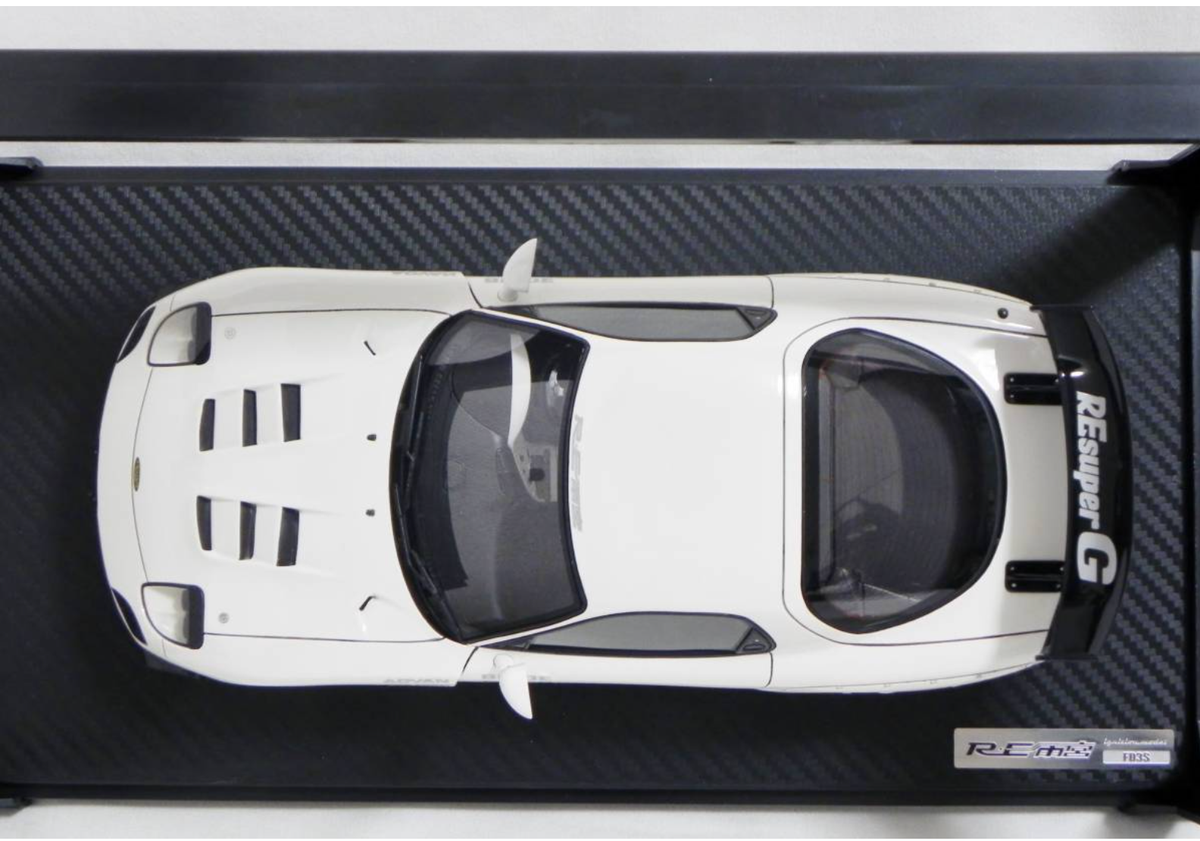 SUPER RARE* Ignition Model 1/18 MAZDA RX-7 FD3S RE Amemiya White