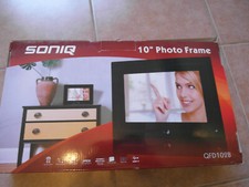 Soniq 10 Digital Photo Frame with remote control New