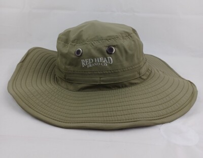 Red Head Brand Co Boonie Wide Brim Hat Safari Vented Mesh Lined