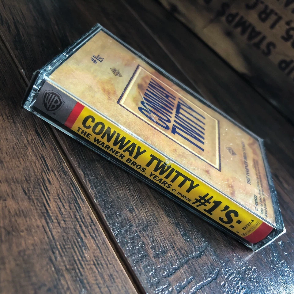 Conway Twitty #1's : The Warner Bros Years Cassette (1988) * NEW, SEALED! - Image 3 of 4