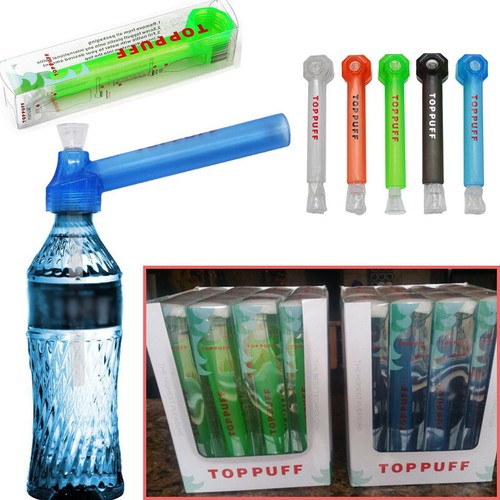 2 in 1 Portable Hookah Top Puff Screw on Bottle Converter Water Pipe Filter Bong - Bild 1 von 23