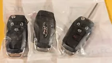 OEM 2013-18 FORD FUSION flip key keyless entry remote fob N5F-A08TAA + NEW BLADE