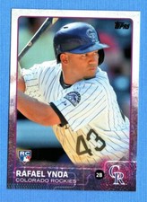 2015 Topps #695 Rafael Ynoa Colorado Rockies